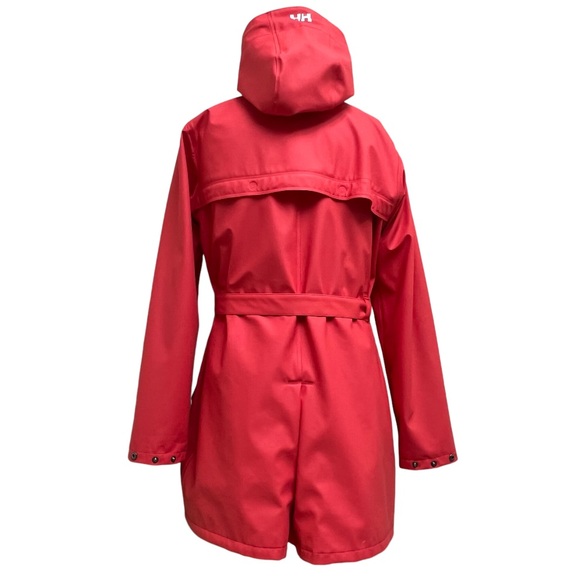 Helly Hansen Neon Pink Rain Jacket Size L - Picture 5 of 10